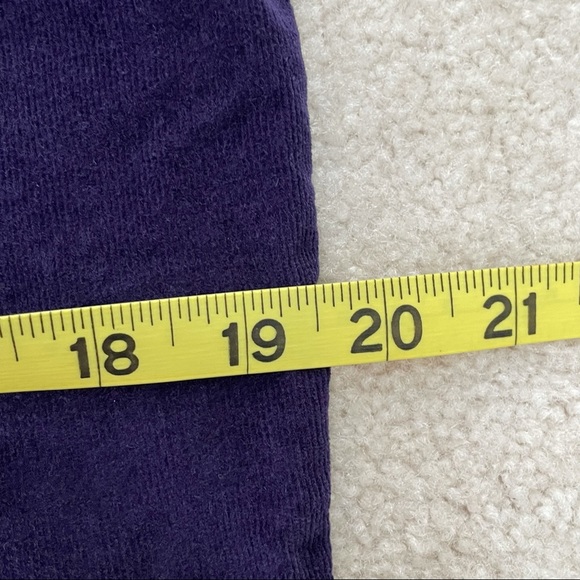 Style & Co. Relaxed Fit Stretch Corduroy Jeans - Purple - 10 NWT - Picture 7 of 9